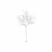 Christmas Tree DKD Home Decor White Silver Metal Plastic 120 x 120 x 220 cm