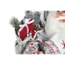 Decoração DKD Home Decor Pai Natal Branco Vermelho Cinzento PVC 45 x 34 x 83 cm