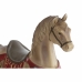 Décorations de Noël DKD Home Decor Marron Rouge Résine Cheval 34 x 10 x 32 cm (3 Unités)