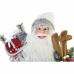 Decorazione Natalizia DKD Home Decor Babbo Natale Bianco Rosso Grigio PVC Legno 32 x 20 x 64 cm