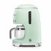 Drip Coffee Machine Smeg Grøn 1050 W Retro