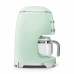 Drip Coffee Machine Smeg Grøn 1050 W Retro