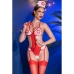 Erotic Costume Chilirose S/M 4 Pieces