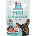 Υγρό φαγητό Brit BRIT Care Mini Salmon & Herring Ψάρια 85 g