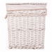 Conjunto de Cestos Alexandra House Living Branco vime Madeira de salgueiro 41 x 63 x 55 cm 30 x 22 x 24 cm 3 Peças