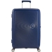 Közepes méretű bőrönd American Tourister SoundBox Spinner Kék 81 L 67 x 46,5 x 29 cm