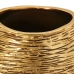 Conjunto de 2 Vasos Alexandra House Living Ouro Cerâmica 34 x 17 x 29  +  22 x 11,5 x 19 cm