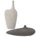 Set de 2 Vaze Alexandra House Living Alb Gri Ceramică