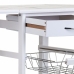 Kitchen Trolley Alexandra House Living White 37 x 79 x 91 cm