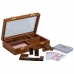 Conjunto de jogos tradicionais Alexandra House Living Castanho 12 x 5 x 15 cm 3 em 1