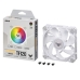 Ventilador de Caixa Asus TUF GAMING TF120 ARGB WHITE EDITION Ø 12 cm (1 Unidade)