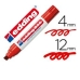 Permanent marker Edding Red