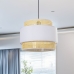 Plafondlamp Alexandra House Living Wit Multicolour vlechtwerk 40 W 40 x 30 x 40 cm