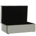 Caja-Joyero Alexandra House Living Gris Cristal Espejo 21 x 8 x 13 cm