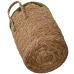 Korgset Alexandra House Living Brun Trä Rattan Naturliga fibrer 40 x 47 x 40 cm