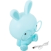 Desk lamp Alexandra House Living Blue Plastic 20 x 31 x 17 cm Rabbit