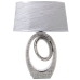 Desk lamp Alexandra House Living Silver Ceramic 40 W 38 x 24 x 57 cm