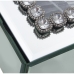 Jewelry box Alexandra House Living Grey Crystal Mirror 20 x 7 x 15 cm