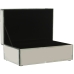 Caja-Joyero Alexandra House Living Gris Cristal Espejo 21 x 8 x 13 cm