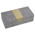 Doos-Juwelenkistje Alexandra House Living Grijs Hout 25 x 7 x 12 cm