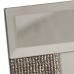 Cornice Portafoto Alexandra House Living Grigio Cristallo Specchio 28 x 33 x 2 cm