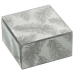 Caja-Joyero Alexandra House Living Gris Cristal Espejo 12 x 6 x 12 cm