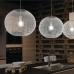 Suspension Alexandra House Living Blanc Métal 60 W 40 x 34 x 40 cm