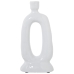 Candelabro Alexandra House Living Branco Cerâmica 16 x 31 x 10 cm