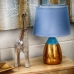 Desk lamp Alexandra House Living Blue Golden Ceramic 60 W 25 x 38 cm