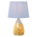 Desk lamp Alexandra House Living Blue Golden Ceramic 60 W 13 x 26 x 13 cm