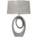 Tischlampe Alexandra House Living Silberfarben aus Keramik 40 W 38 x 57 x 24 cm