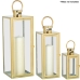 Lanterns Alexandra House Living Gold Steel