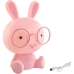 Lampe de bureau Alexandra House Living Rose Plastique 20 x 31 x 17 cm Lapin