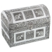 Caja-Joyero Alexandra House Living Plateado Metal 25 x 18 x 15 cm