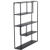 Rafturi Alexandra House Living Negru Metal 55 x 70 x 12 cm