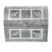 Caja-Joyero Alexandra House Living Plateado Metal 25 x 18 x 15 cm