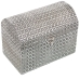 Guarda-Joias Alexandra House Living Prateado Metal 25 x 18 x 15 cm