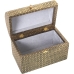 Doos-Juwelenkistje Alexandra House Living Gouden Metaal 25 x 18 x 15 cm