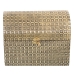 Smykkeskrin Alexandra House Living Gyllen Metall 25 x 18 x 15 cm