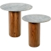 Set of 2 tables Alexandra House Living Ruskea Puu