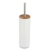 Toiletborstel Home ESPRIT Wit Natuurlijk Bamboe polyestyreen 9 x 9 x 37 cm