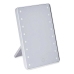 Makeup-Spejl med LED Hvid (4,8 x 21,8 x 16,8 cm)