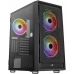 ATX Semitorn Aerocool PGS Graphite-G-BK-v2 FRGB Svart