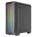 ATX Semitorn Aerocool Skyline ARGB Svart