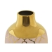 Vase DKD Home Decor Porzellan Rosa Gold Orientalisch Verchromt (15 x 15 x 41,5 cm)