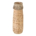 Vase 19 x 19 x 61 cm Natur Naturlig fiber