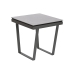 Mesa de apoio Home ESPRIT Cinzento Metal 51 x 51 x 53 cm