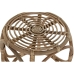 Kisasztal DKD Home Decor Természetes Rattan Trópusi (43 x 43 x 46 cm)