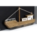 Dekoratiivkuju DKD Home Decor Valge Pruun Barco 40 x 3,5 x 20 cm