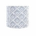 Vaso DKD Home Decor 14 x 14 x 45 cm Porcellana Azzurro Bianco Mediterraneo